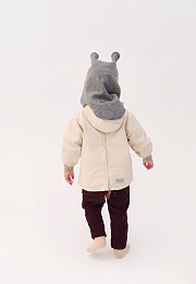 Шапка-шлем Hippo grey от бренда Peppihat