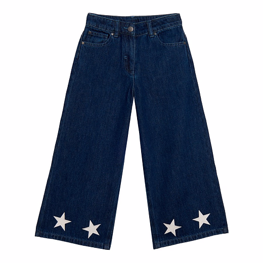 Джинсы White Stars от бренда Stella McCartney kids