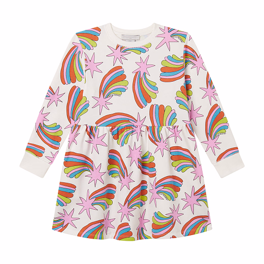 Платье Milk Shooting Stars от бренда Stella McCartney kids