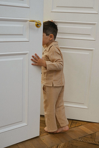 Рубашка и штаны PJM Beige от бренда GNGA