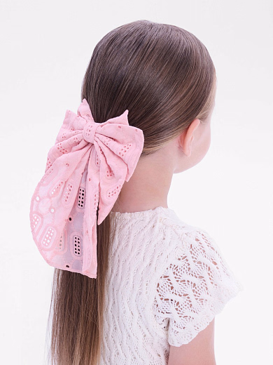 Бант для волос «Клубничный брикет» от бренда Kosa do Poyasa