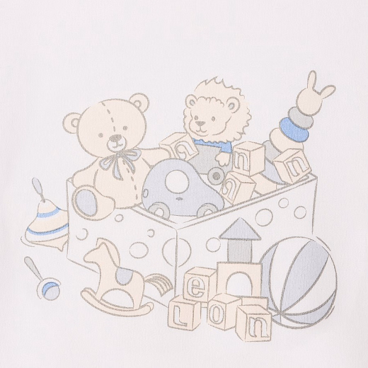 Футболка и ползунки Toys Blue от бренда Anna Leon