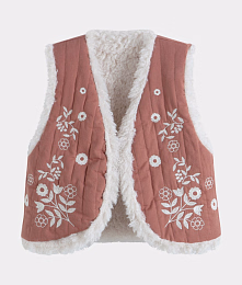 Жилет двусторонний Noemie от бренда C'ERA UNA VOLTA