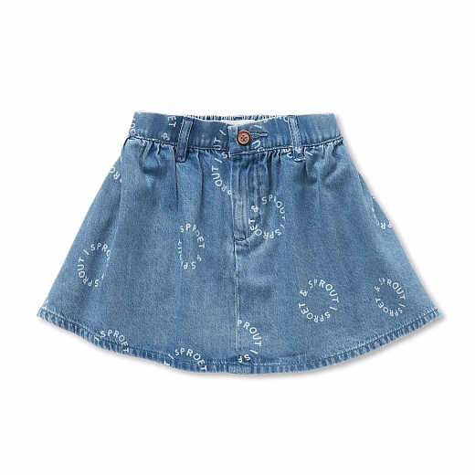 Юбка Denim logo от бренда Sproet & Sprout