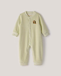 Комбинезон с хлопковым подкладом Green от бренда Anna Leon