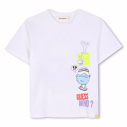 Футболка Guess Who? от бренда Billieblush Белый