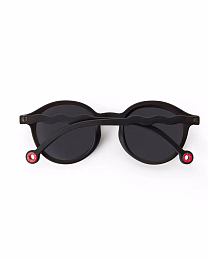 Очки JUNIOR Oval Sunglasses-Classic Olivio-Squid Black от бренда Olivio and Co