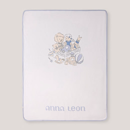 Одеяло Toys Blue от бренда Anna Leon