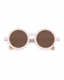Очки BABY Round Sunglasses-Gelato Summer-Vanilla Brownie от бренда Olivio and Co