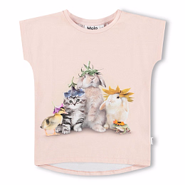 Футболка Ragnhilde Photobooth от бренда MOLO Розовый