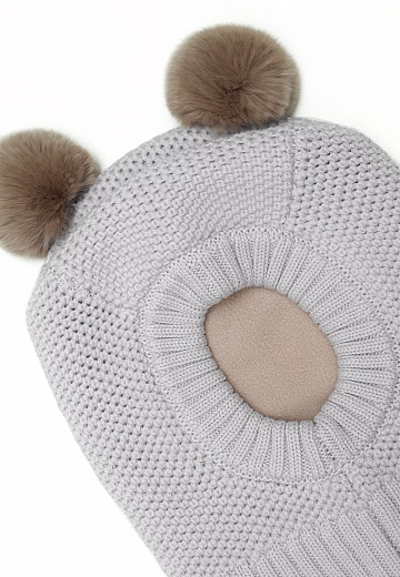 Балаклава Momla mist grey от бренда Peppihat