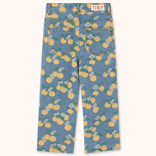 Джинсы Blooming lemon от бренда Tinycottons
