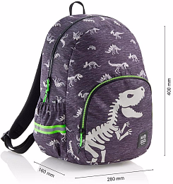 Рюкзак с двумя отделениями Динозавр от бренда MiquelRius