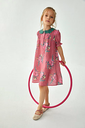 Платье Loredana Pink Flowers от бренда C'ERA UNA VOLTA