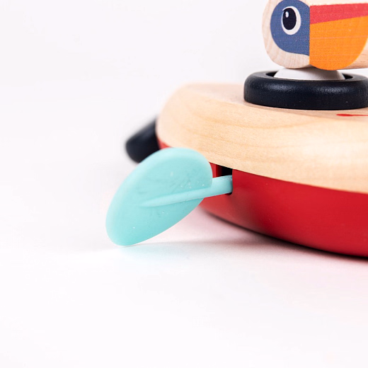Лодка заводная с пеликаном от бренда Egmont Toys