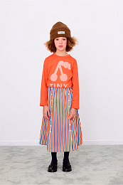 Лонгслив CHERRY GRAPHIC от бренда Tinycottons