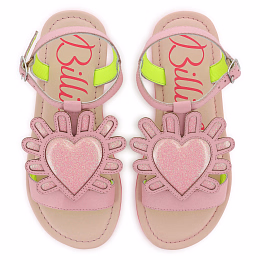 Сандалии Heart от бренда Billieblush