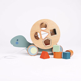 Каталка-сортер "Черепаха" от бренда Egmont Toys