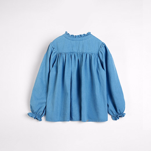 Блузка Francesca Blue Denim от бренда C'ERA UNA VOLTA