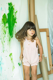 Ромпер Pink Stripes от бренда SNUG