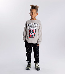 Свитшот BUBBLY DIZZY SKULL от бренда NuNuNu