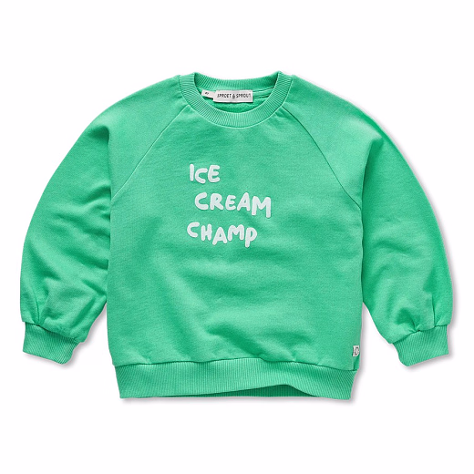 Свитшот Ice cream champ от бренда Sproet & Sprout