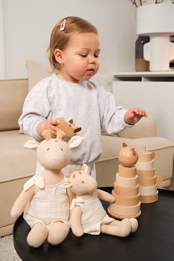 Пирамидка Мишка Марсель от бренда Egmont Toys