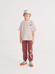 Футболка Stripes от бренда Bobo Choses Голубой