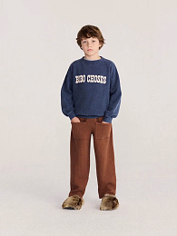 Штаны стеганые Brown от бренда Bobo Choses