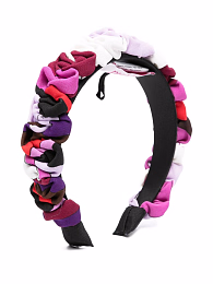 Ободок Black Orchidee от бренда Emilio Pucci