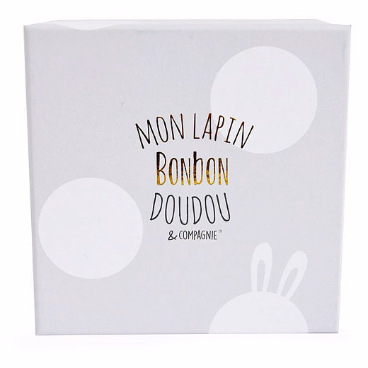 Погремушка-пинетки Bunny Beige от бренда Doudou et Compagnie