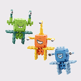 Конструктор Инопланетяне 60 mini деталей от бренда Marioinex