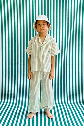 Штаны Green stripes от бренда Tinycottons
