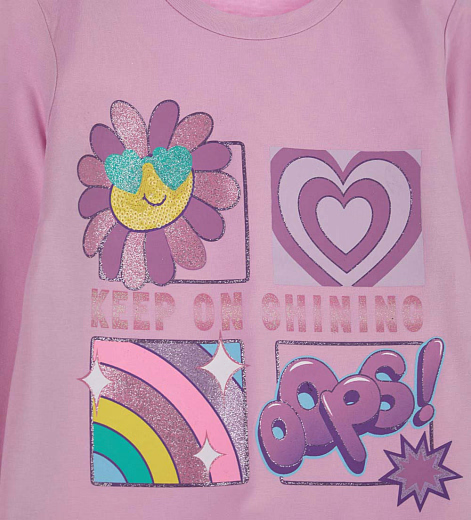 Лонгслив Keep on Shining от бренда Original Marines