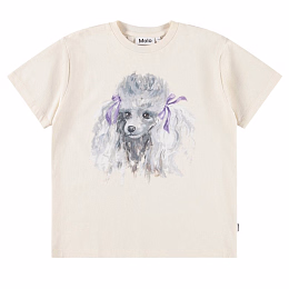 Футболка Riley Poodle Rock от бренда MOLO Молочный