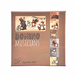 Домино "Музыканты" от бренда Egmont Toys