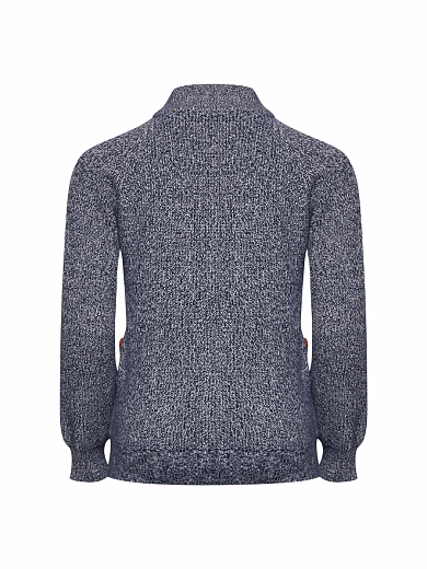 Джемпер с карманами на молнии от бренда Trussardi