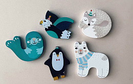 Тактильные Мини-пазлы от бренда Vilac