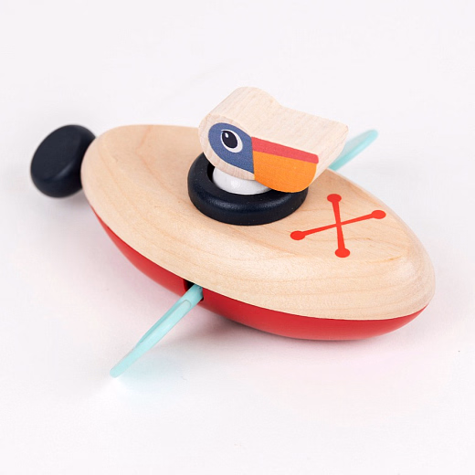 Лодка заводная с пеликаном от бренда Egmont Toys