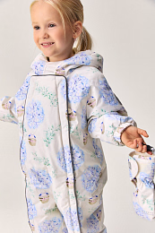 Комбинезон с принтом Гортензий от бренда Anna Leon