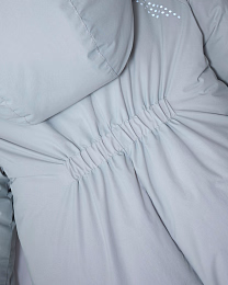 Комбинезон Grey с варежками от бренда Anna Leon