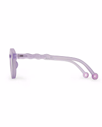 Очки JUNIOR Oval Sunglasses-Coral Reef-Purple Coral от бренда Olivio and Co