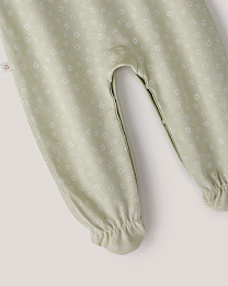 Набор комбинезонов зеленого и молочного цвета от бренда Anna Leon