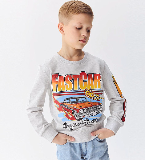 Свитшот Fast Car от бренда Original Marines