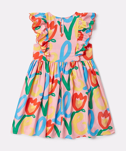 Платье Graphic Love Print от бренда Stella McCartney kids