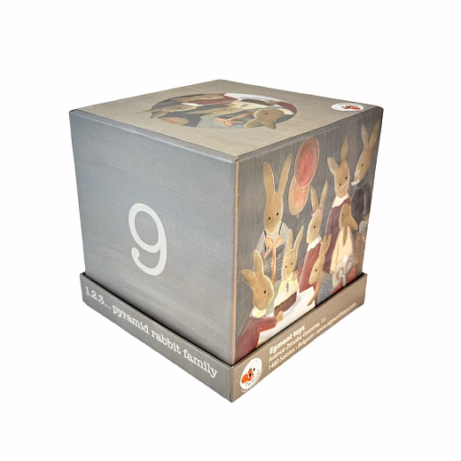 Кубики со счетом "Семья кроликов" от бренда Egmont Toys