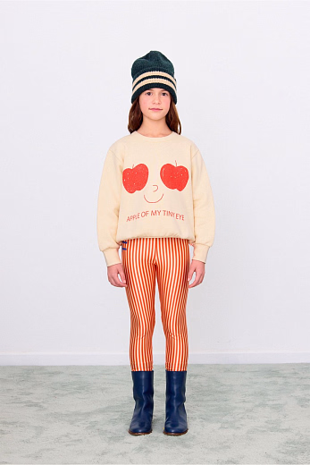 Свитшот APPLES EYES GRAPHIC от бренда Tinycottons