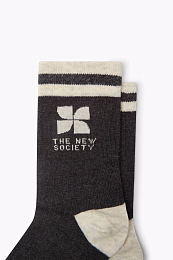 Носки Dark Grey Melange от бренда The New Society