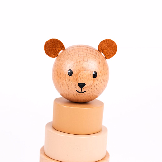 Пирамидка Мишка Марсель от бренда Egmont Toys