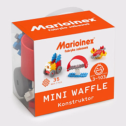 Конструктор Blue 35 mini деталей от бренда Marioinex